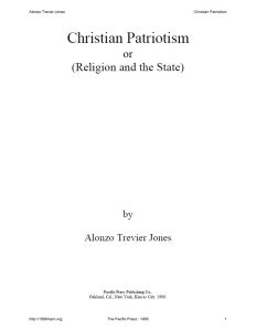 Christian Patriotism