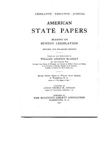 American State Papers