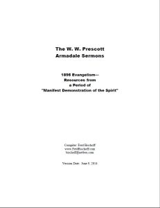 Armadale Sermons