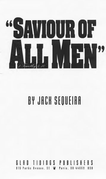 Saviour Of All Men