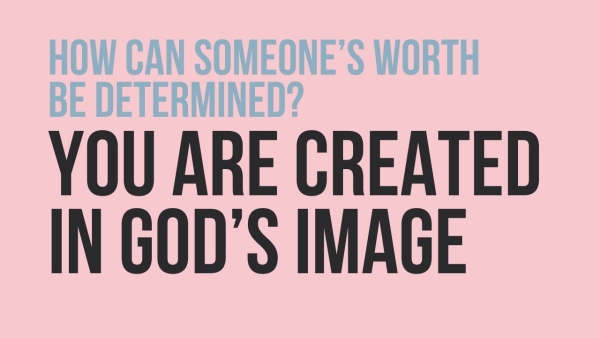 What Determines Human Worth?